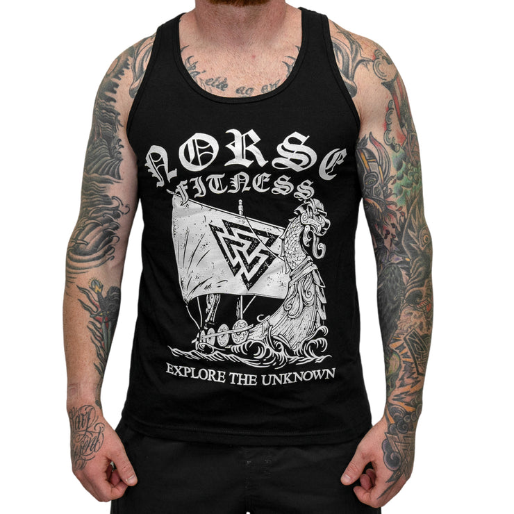 Norse Fitness Viking Ship Tank Top