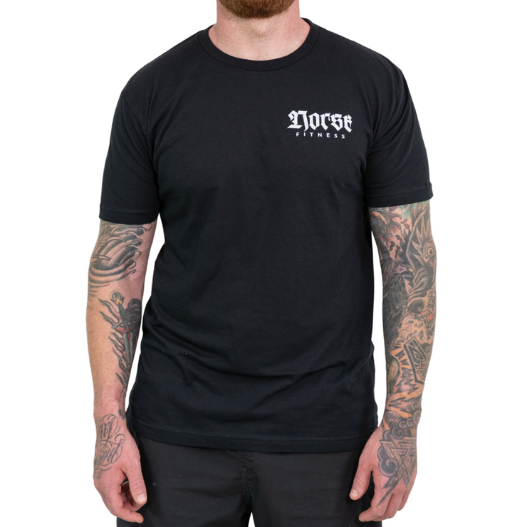 Norse Fitness Odin Mask Shirt